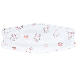 Khẩu trang trẻ em 4 lớp Niva 4D Kids (25 cái) thoáng khí, ngăn chặn vi khuẩn, giọt bắn