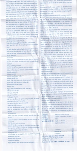 Thuốc Clopidogrel Stada 75mg dự phòng biến cố do huyết khối động mạch (2 vỉ x 14 viên)