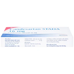 Thuốc Candesartan Stada 16mg điều trị tăng huyết áp vô căn, suy tim (2 vỉ x 14 viên)