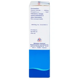 Thuốc xịt mũi Nasolspray Mekophar làm sạch và thông mũi, họng (70ml)