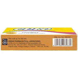 Viên ngậm Cufo vị mật ong chanh hỗ trợ điều trị triệu chứng trong nhiễm khuẩn miệng và họng (2 vỉ x 12 viên)