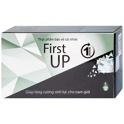 Viên ngậm hỗ trợ tăng cường sinh lực cho nam giới First Up 1 Hour (2 vỉ x 4 viên)