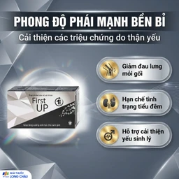 Viên ngậm hỗ trợ tăng cường sinh lực cho nam giới First Up 1 Hour (2 vỉ x 4 viên) 4