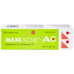 Gel bôi da Maxx Acne-AC Ampharco U.S.A điều trị mụn trứng cá (15g)