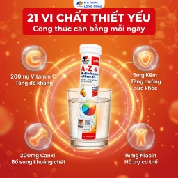 Viên sủi giúp tăng sức đề kháng A-Z Fizz Doppelherz (13 viên) 3