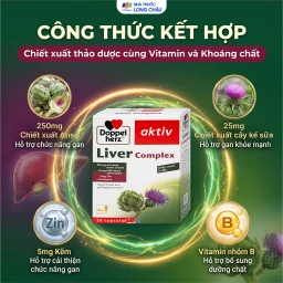 Viên uống hỗ trợ cải thiện chức năng gan Liver Complex Doppelherz (3 vỉ x 10 viên) 3