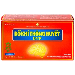 Thuốc Bổ Khí Thông Huyết BVP tăng cường lưu thông khí huyết đến não và các chi (6 vỉ x 10 viên)