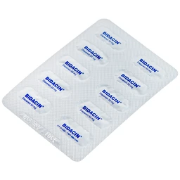 Thuốc Bidacin 50mg Bidiphar điều trị thoái hóa khớp hông hoặc gối (3 vỉ x 10 viên)