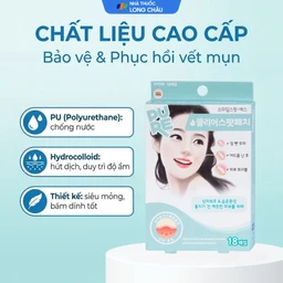 Miếng dán mụn Somaderm Spot (18 miếng) giúp hút mụn, làm lành vết thương sau mụn 3