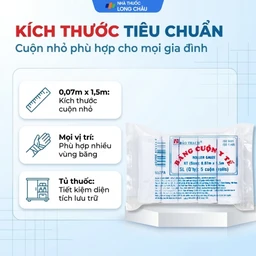 Băng cuộn Bảo Thạch 0.07x1.5m (5 cuộn nhỏ) 4