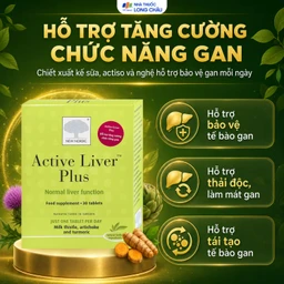 Viên uống hỗ trợ giải độc gan, tăng cường chức năng gan Active Liver Plus New Nordic (2 vỉ x 15 viên) 4