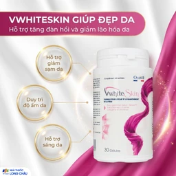 Viên uống giúp đẹp da, giảm sạm da, tăng đàn hồi và độ ẩm cho da VwhiteSkin Ocavill (30 viên) 2