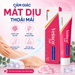 Gel bôi ngừa giãn tĩnh mạch Veinco Lancopharm hộp 100g 3