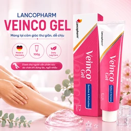 Gel bôi ngừa giãn tĩnh mạch Veinco Lancopharm hộp 100g 2