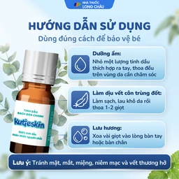 Dầu bạch đàn chanh Kutieskin đuổi muỗi và côn trùng (5ml) 5