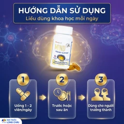 Viên uống hỗ trợ tăng tuần hoàn não, cải thiện trí nhớ Mind Plus Vitamins For Life (30 viên) 5