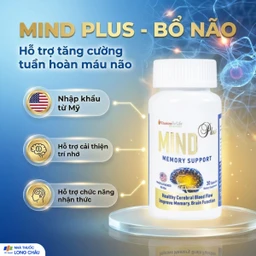 Viên uống hỗ trợ tăng tuần hoàn não, cải thiện trí nhớ Mind Plus Vitamins For Life (30 viên) 2