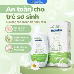 Nước tắm gội thảo dược cho bé Kutieskin làm sạch, dưỡng mềm da và tóc (200ml) 4