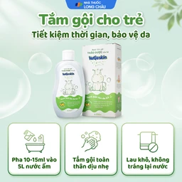 Nước tắm gội thảo dược cho bé Kutieskin làm sạch, dưỡng mềm da và tóc (200ml) 5