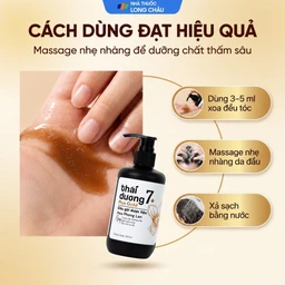 Dầu gội dược liệu Thái Dương 7 Plus Gold ngừa rụng tóc, giảm ngứa 250ml 5