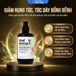 Dầu gội dược liệu Thái Dương 7 Plus Gold ngừa rụng tóc, giảm ngứa 250ml 2