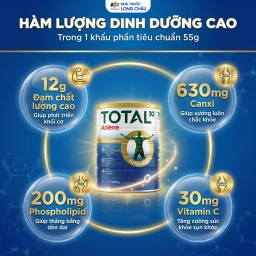 Sữa bổ sung hệ dưỡng chất cho vận động tiêu hóa người trên 40 tuổi Anlene Total 10 (800g) 4