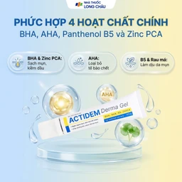 Gel Actidem Derma giúp ngăn ngừa mụn, làm mờ vết thâm (40g) 3