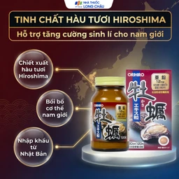 Viên uống tăng cường sinh lý cho nam giới Orihiro New Oyster Extract (120 viên) 2