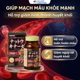 Viên uống hỗ trợ giảm nguy cơ huyết khối Orihiro Nattokinase (60 viên) 4