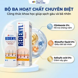 Dầu gội Redenyl Medimar chống rụng, kích thích mọc tóc (200ml) 3
