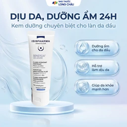 Kem bôi dịu da, dưỡng ẩm ISIS Pharma Sensylia 24h Légère 40ml 2