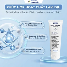 Kem bôi dịu da, dưỡng ẩm ISIS Pharma Sensylia 24h Légère 40ml 3
