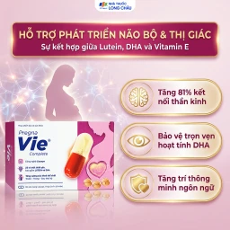 Viên uống cung cấp vitamin và khoáng chất cho phụ nữ mang thai và cho con bú PregnaVie Complete MHD (3 vỉ x 10 viên) 3