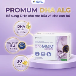 Viên uống bổ sung DHA cho phụ nữ có thai và cho con bú proMUM DHA Alg (3 vỉ x 10 viên) 2