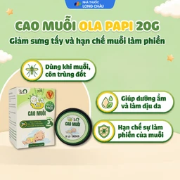 Cao Đuổi Muỗi Cho Bé, Giảm Sưng Tấy Do Côn Trùng Đốt Ola Papi (20g) 2