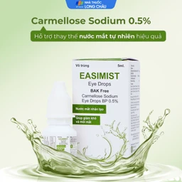 Nước mắt nhân tạo Easimist Eye Drops 5ml giảm khô mỏi mắt
