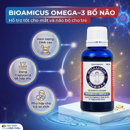 Dung dịch uống hỗ trợ bổ não Bioamicus Omega-3 (30ml) 2