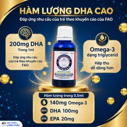 Dung dịch uống hỗ trợ bổ não Bioamicus Omega-3 (30ml) 3