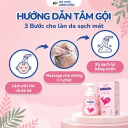 Sữa tắm gội cho bé Kutieskin làm sạch nhẹ nhàng, dưỡng ẩm, an toàn cho da và tóc nhạy cảm của trẻ (200ml) 5