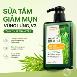Sữa tắm Neo Acnes giảm mụn lưng tinh chất tràm trà (250ml) 2