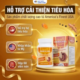 Viên uống hỗ trợ cải thiện tiêu hóa Premium Omexxel Curcumin C3 Complex W/Bioperine (60 viên) 2