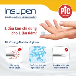 Đầu kim tiểu đường 33G x 4mm Pic insupen original (100 cái)