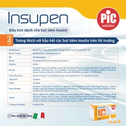 Đầu kim tiểu đường 33G x 4mm Pic insupen original (100 cái)