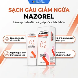Dầu gội sạch gàu, giảm ngứa Nazorel shampoo 50ml 2