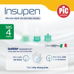 Đầu kim tiểu đường 32G x 4mm Pic insupen original (100 cái)