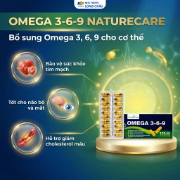 Viên uống bổ sung Omega 3-6-9, tốt cho tim mạch, não và mắt, giảm nguy cơ xơ vữa động mạch Omega 3-6-9 NatureCare (6 vỉ x 20 viên) 2