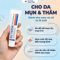 Gel bôi Actidem Derma Extra giảm mụn, mờ thâm (18g) 4