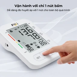 Máy đo huyết áp bắp tay Fuji PG-800B18 hỗ trợ đo huyết áp, nhịp tim