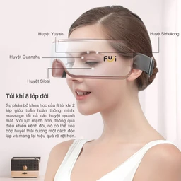 Máy massage (mát xa) mắt Fuji PG-2404G15 giúp xoa dịu thái dương và các huyệt đạo khác ở vùng mắt