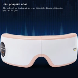 Máy massage (mát xa) mắt Fuji PG-2404G15 giúp xoa dịu thái dương và các huyệt đạo khác ở vùng mắt